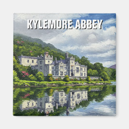 Imán Viajes de la abadía de Kylemore Irlanda