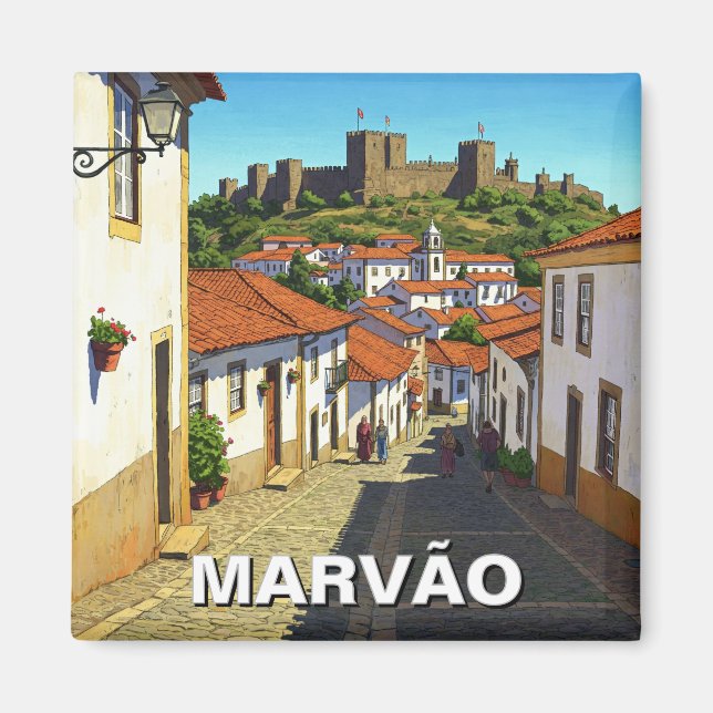 Imán Viajes de Marvao Portugal (Frente)