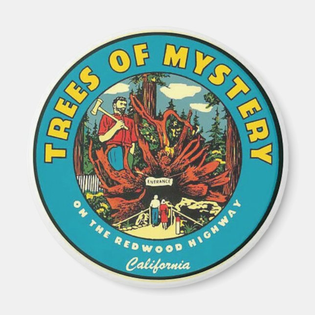 Imán Viajes de misterio de la ventisca (Frente)