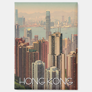 Imán Viajes de rascacielos de Hong Kong
