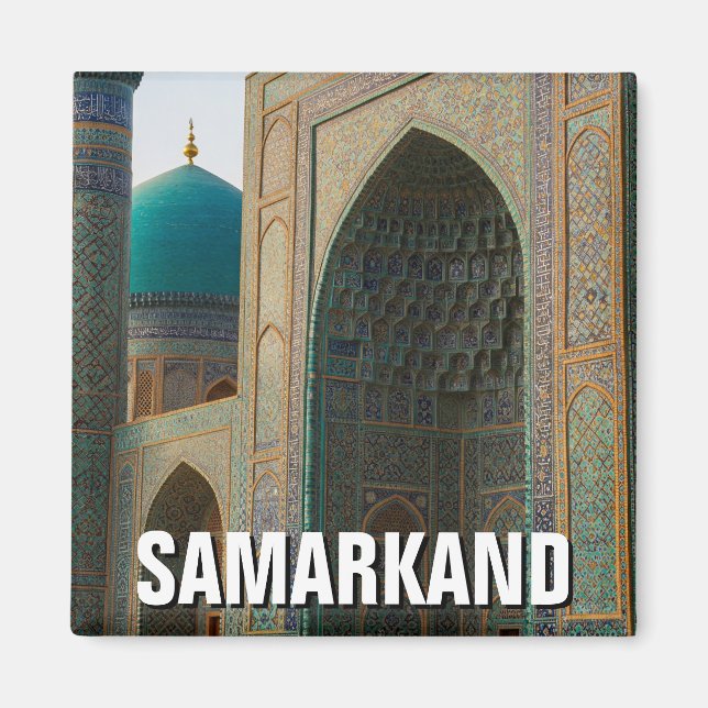 Imán Viajes de Samarkanda y Uzbekistán (Frente)