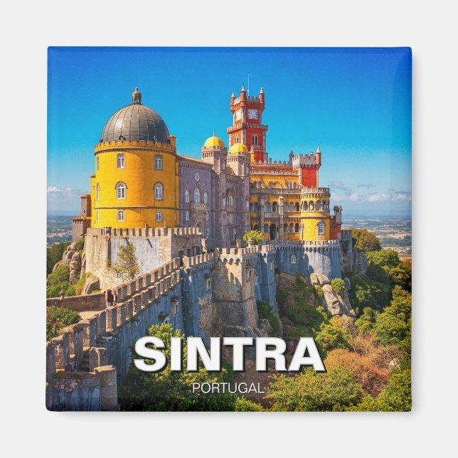 Imán Viajes de Sintra Portugal (Frente)