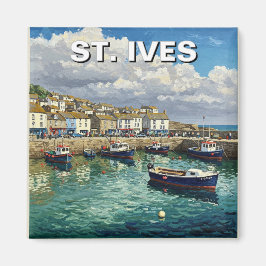 Imán Viajes de St. Ives Cornwall England