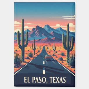 Imán Viajes de Texas en el Paso