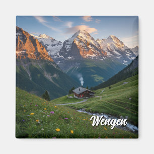 Imán Viajes de Wengen Suiza