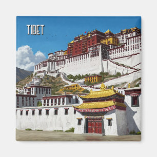 Imán Viajes del Palacio de la Potola del Tibet Lhasa