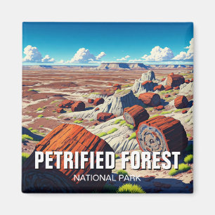 Imán Viajes del Parque Nacional de los Bosques Petrific