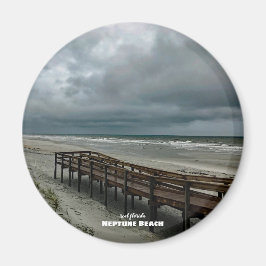 Imán Viajes | Florida - Neptune Beach Boardwalk Sunrise