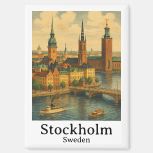 Imán Viajes nórdicos en Estocolmo Suecia