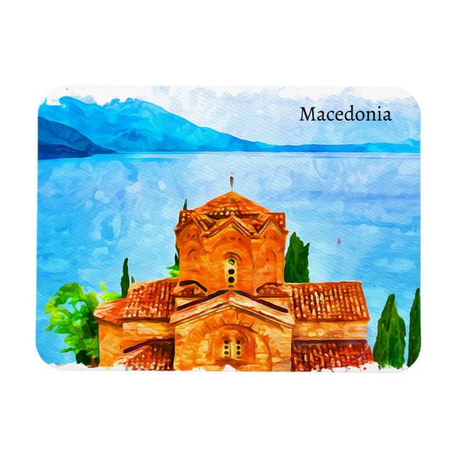 Imán Viajes Panorama de Macedonia (Horizontal)