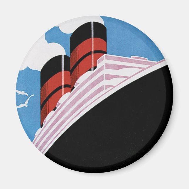 Imán Viajes por CA y Union Lines (Frente)