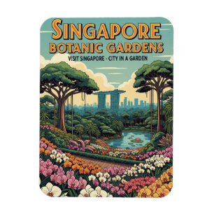 Imán Viajes por el Jardín Botánico de Singapur