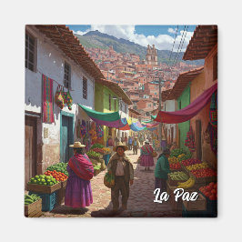 Imán Viajes por el mercado de La Paz Bolivia