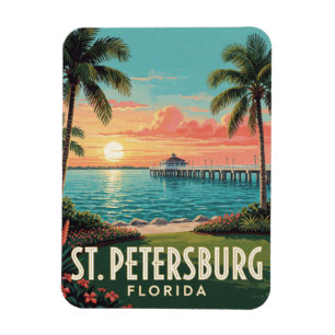 Imán Viajes por el paseo marítimo de San Petersburgo, F
