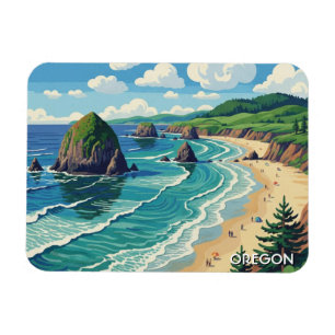 Imán Viajes por la costa de Oregón