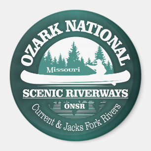 Imán Vías Nacionales Escénicas de Ozark (CT)