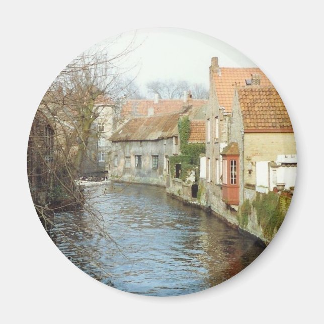 Imán Vías navegables de Bélgica (Frente)