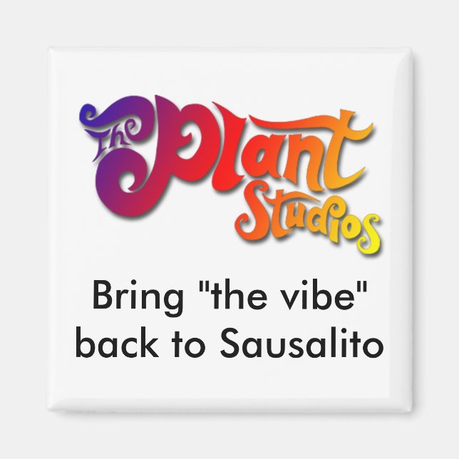 imán "vibe" (Frente)