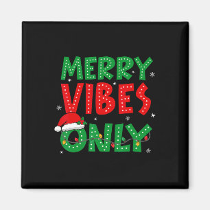 Imán Vibes de cerezo sólo Navidades alumbran vacaciones