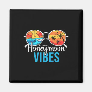 Imán Vibes de luna de miel Parejas Boda de vacaciones N