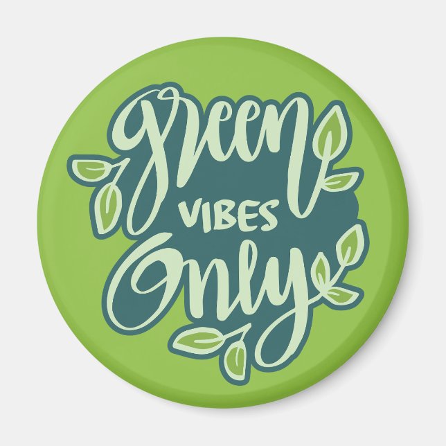 Imán Vibes verdes (Frente)