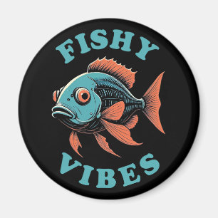 Imán Vibraciones de Pescado - Pez Divertido