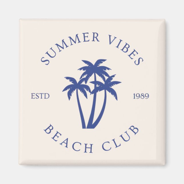 Imán Vibraciones de Verano (Frente)