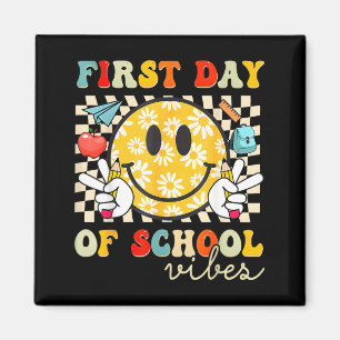 Imán Vibraciones del Primer Día de Escuela Maestros de