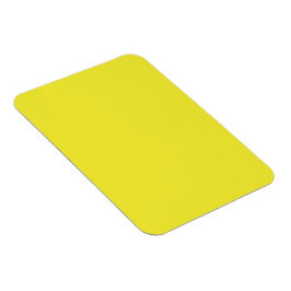 Imán Vibrant Solid Yellow Background