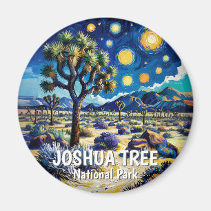 Imán Vibrante Parque Nacional Joshua Tree Van Gogh Mode
