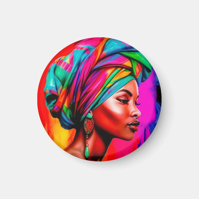 Imán Vibrante serie de belleza 1 (Frente)