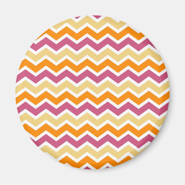 Imán Vibrante ZigZag tribal (Frente)