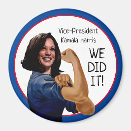 Imán Vice Presidente Kamala Harris como Rosie