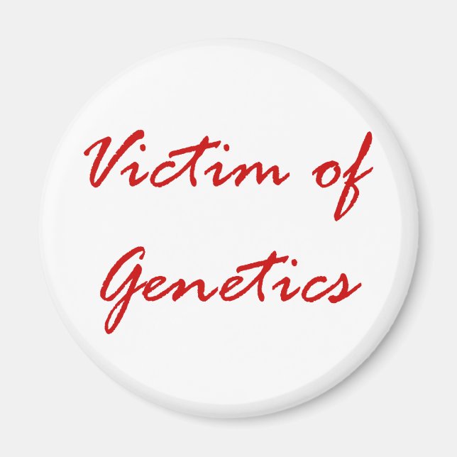 Imán Víctima de la genética (Frente)