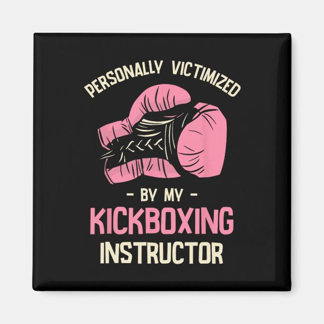 Imán Víctima Personalmente Por Mi Instructor de Kickbox (Frente)