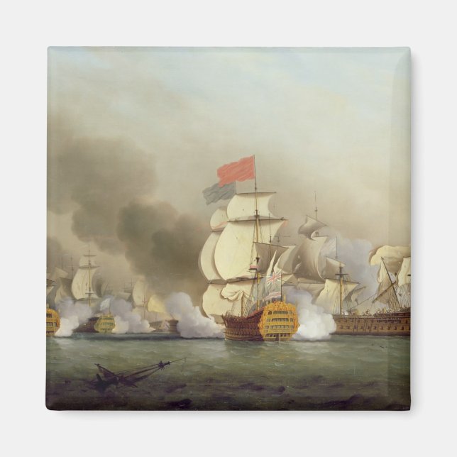 Imán Victor, vicealmirante Sir George Anson (1697-1762) (Frente)