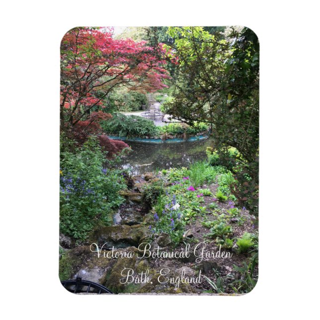 Imán Victoria Botanical Garden Bath England Magnet (Vertical)