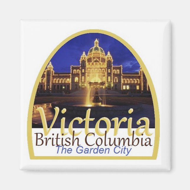 Imán VICTORIA Canadá (Frente)