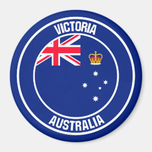 Imán Victoria Round Emblem
