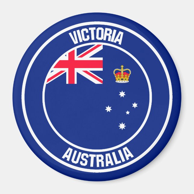 Imán Victoria Round Emblem (Frente)