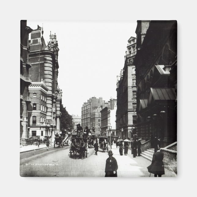 Imán Victoria Street, Londres, c.1890 (Frente)