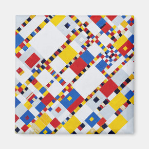 Imán Victory Boogie Woogie, Mondrian