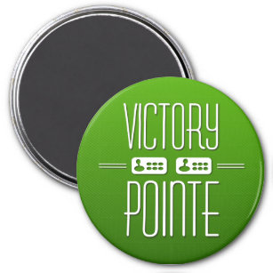 Imán Victory Pointe Logotype Magnet