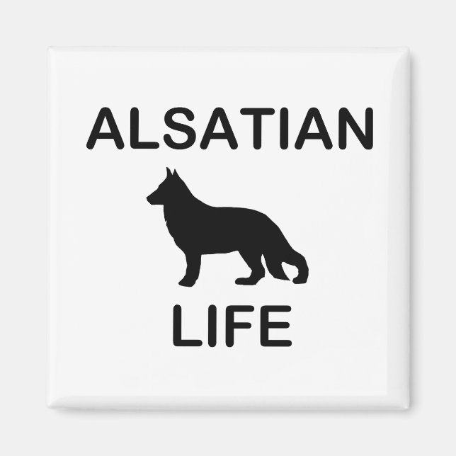 Imán vida alsaciana (Frente)