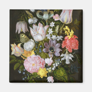 Imán Vida con flores