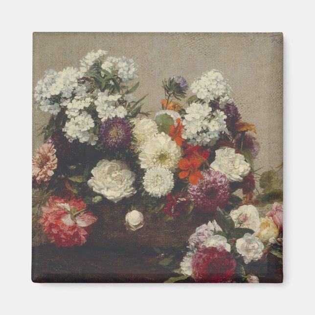 Imán Vida con flores (Frente)