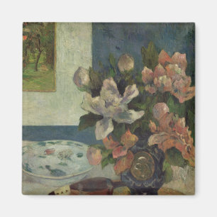 Imán Vida con una mandolina, 1885 de Paul Gauguin el  