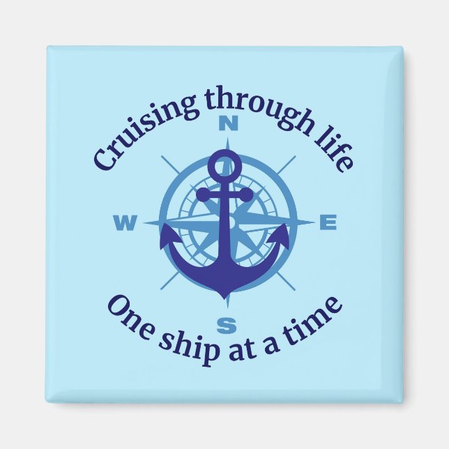 Imán Vida de Crucero (Frente)