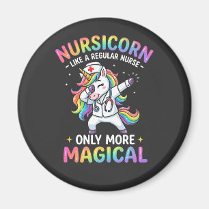 Imán Vida de Enfermera con un Toque de Magia de Unicorn