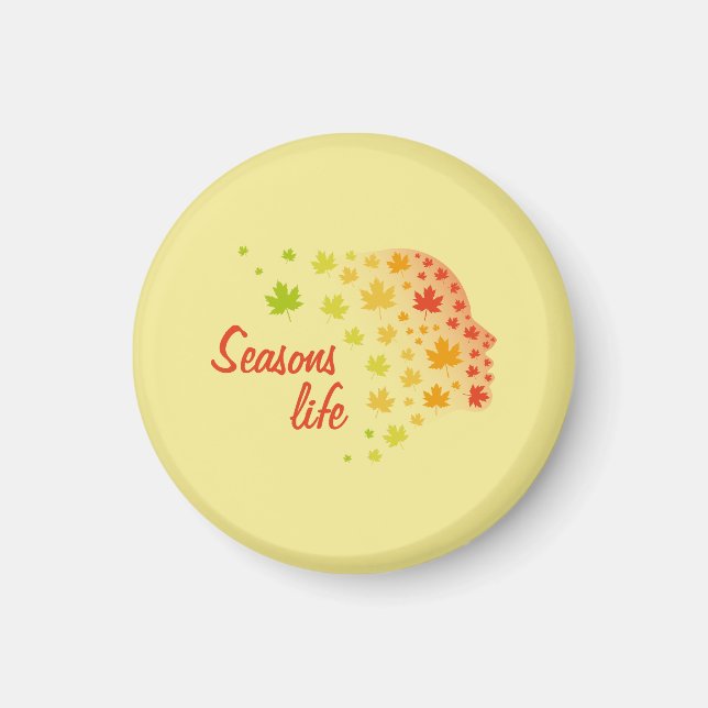 Imán Vida de las estaciones (Frente)